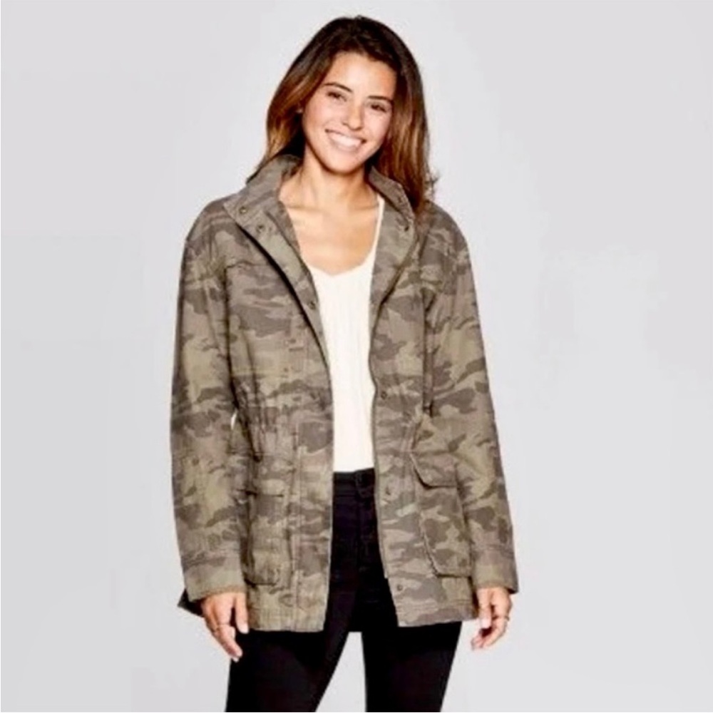 Universal Thread Camo Utility Jacket - Medium - image 1